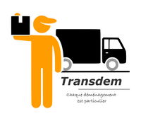 Logo Transdem déménagement Toulouse, Haute-Garonne.